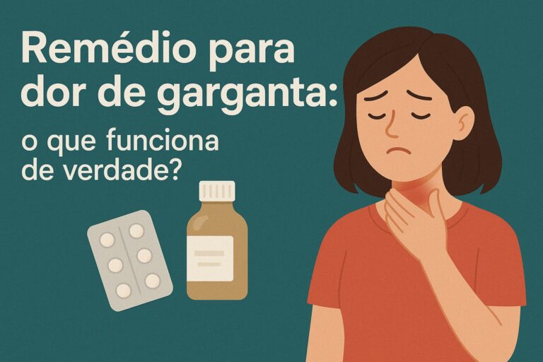 Remédio para dor de garganta: o que funciona de verdade?