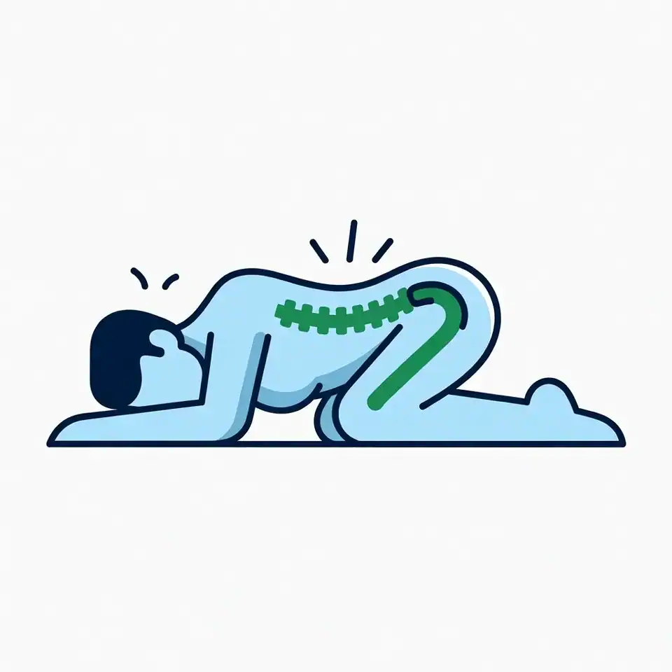 Qual a Melhor Posição para Dormir com Dor na Lombar?
