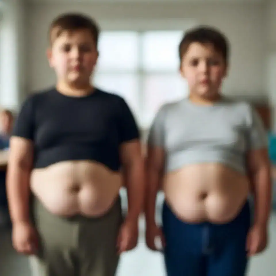 obesidade infantil oms